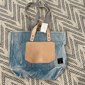 Immodest Cotton x Fleabags Blue Tote Bag